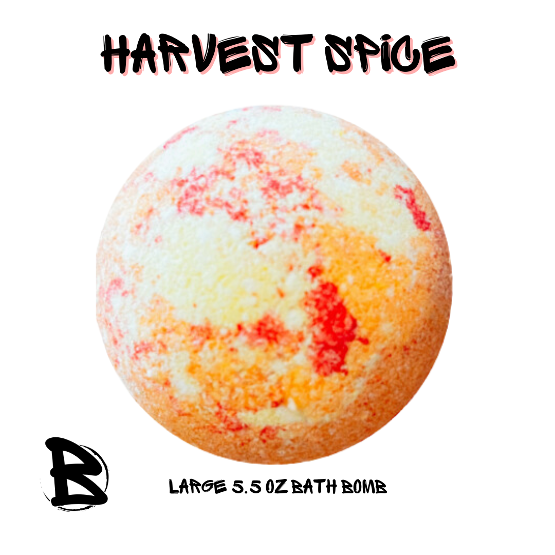 Harvest Spice Large Bath Bomb 5.5 oz