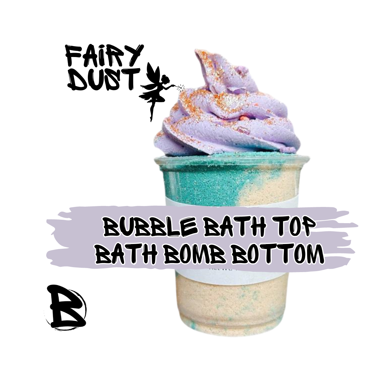 Bubble Bath Bomb Milkshake