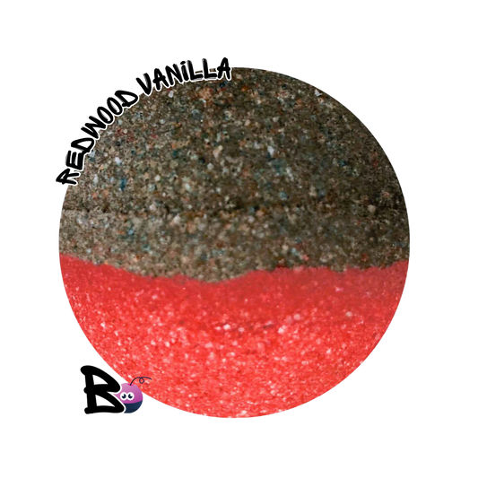 Redwood & Vanilla Natural Bath Bomb