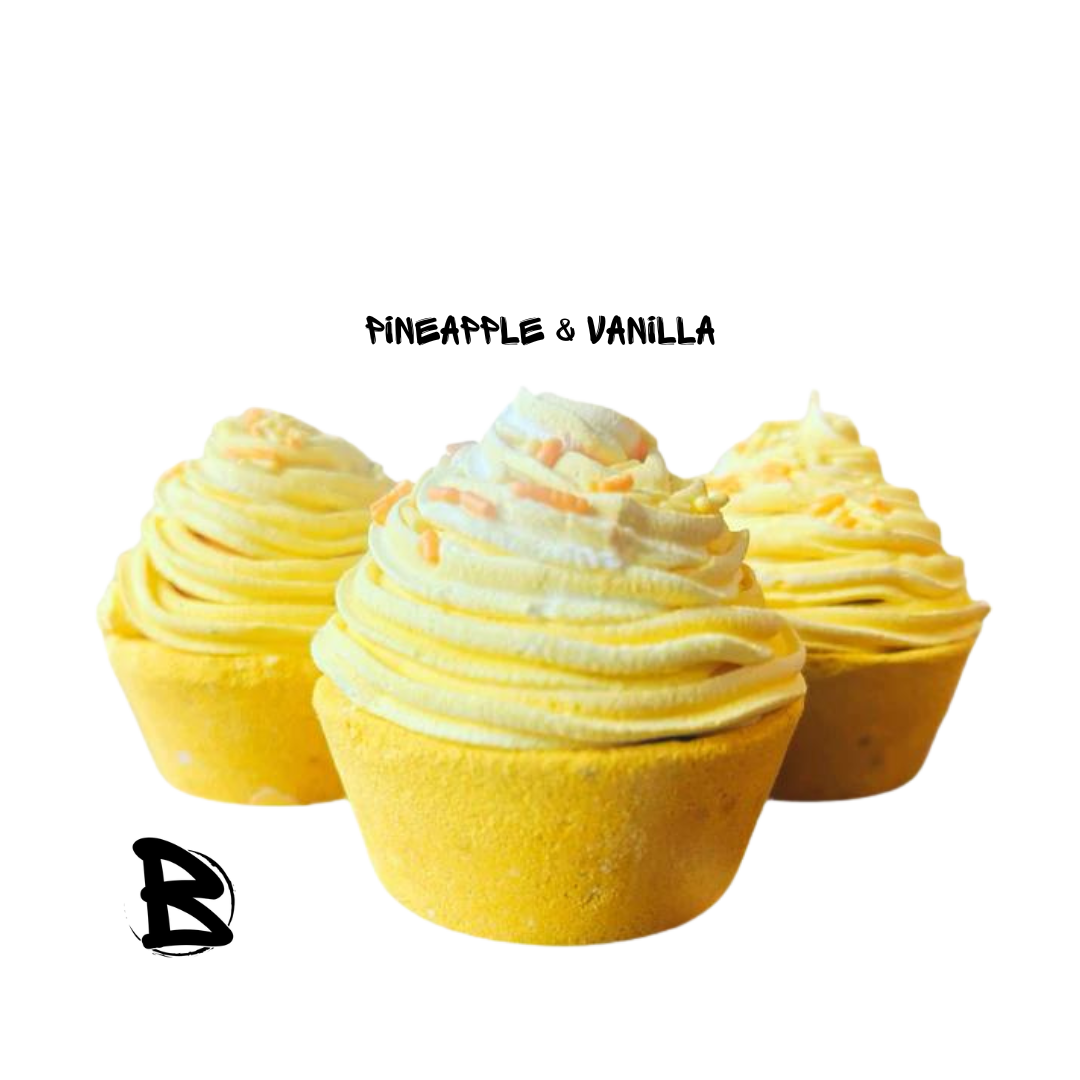 Cupcake Bubble Bath Bomb