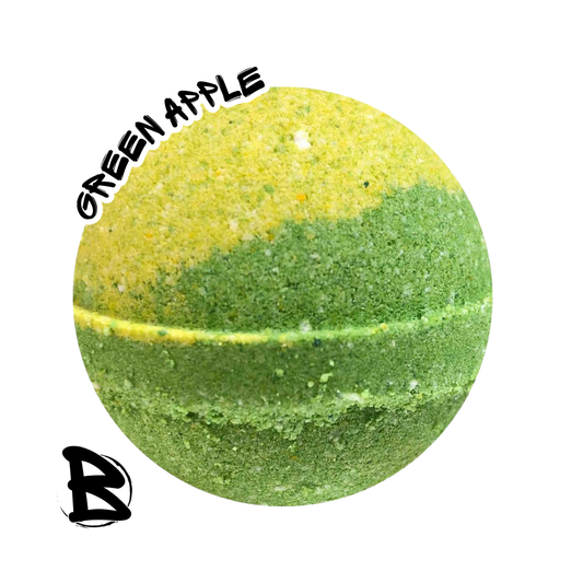 Green Apple Bath Bomb Large 5.5 oz