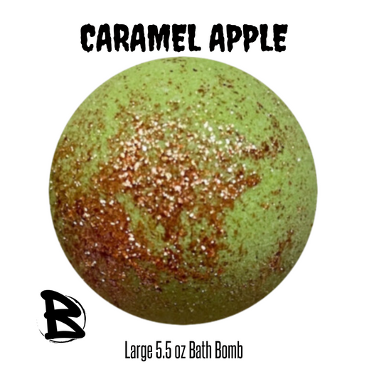 Caramel Apple Bath Bomb Large 5.5 oz