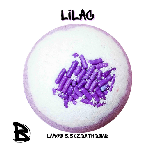 Lilac Bath Bomb Large 5.5oz