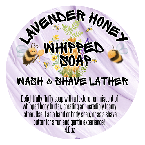 Whipped Soap 4.0oz  Wash & Shave Lather