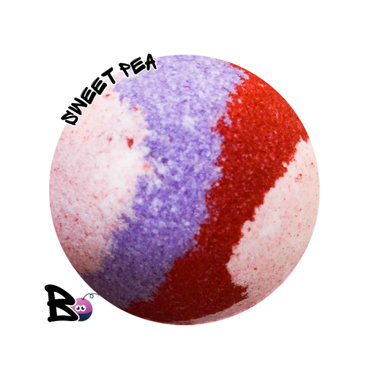 Sweet Pea Natural Bath Bomb