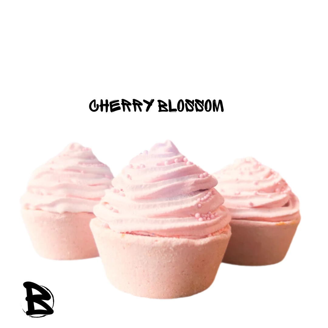 Cupcake Bubble Bath Bomb