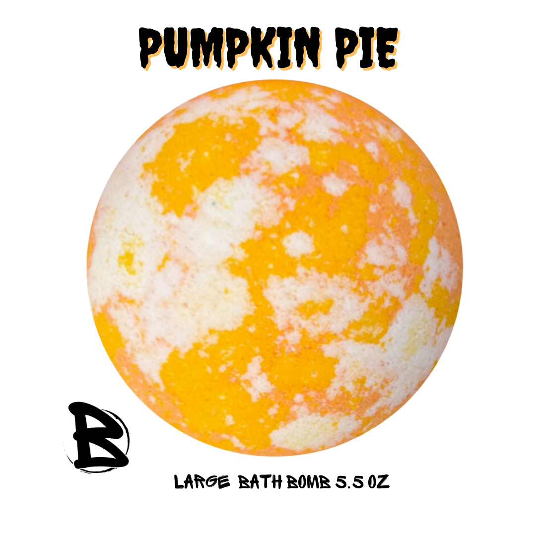 Pumpkin Pie Large Bath Bomb 5.5 oz