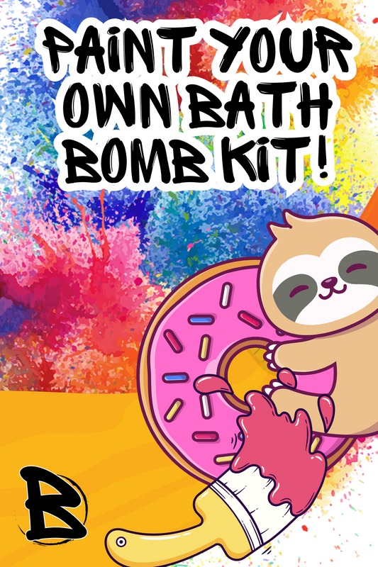 Paint your own Bath Bomb Kit