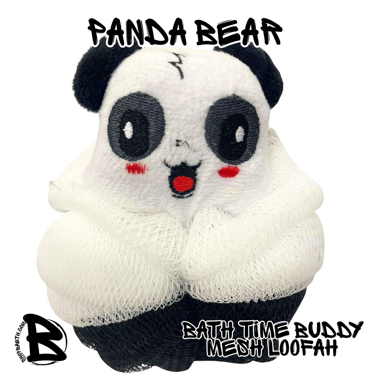 Bath Time Buddies Mesh Loofah