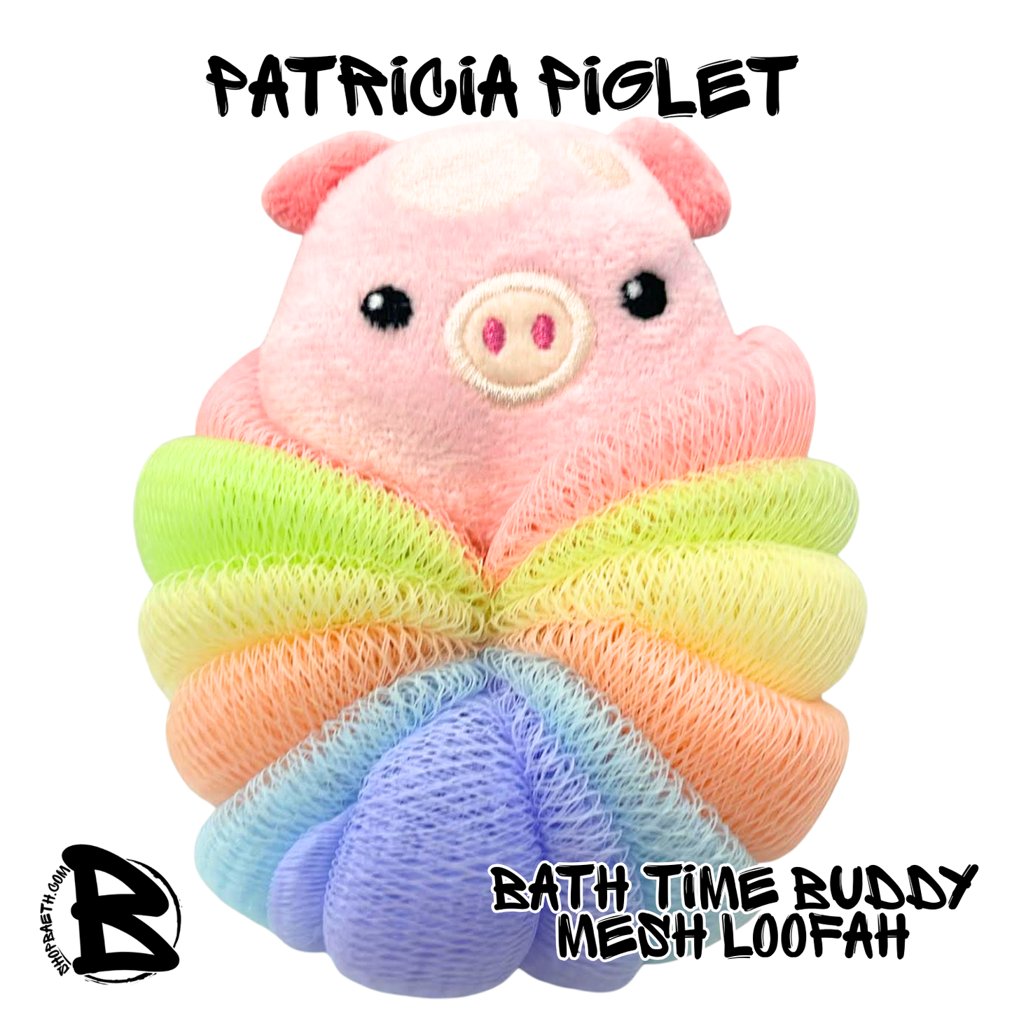 Bath Time Buddies Mesh Loofah