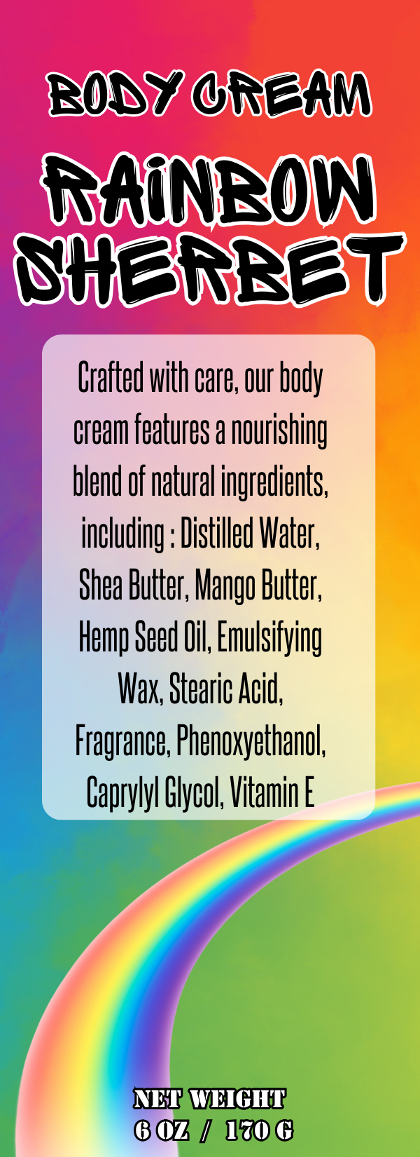 Body Creams 6.0 ounces