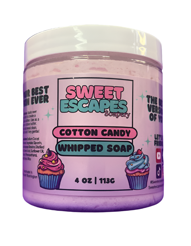 Whipped Soap 4.0oz  Wash & Shave Lather