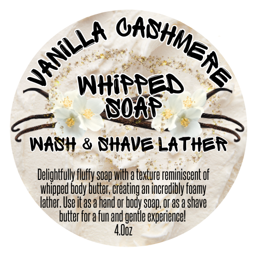 Whipped Soap 4.0oz  Wash & Shave Lather